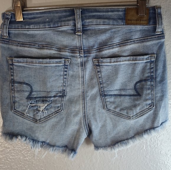 American Eagle Next Level Stretch Hi Rise Shortie With Lace pockets - Picture 7 of 7